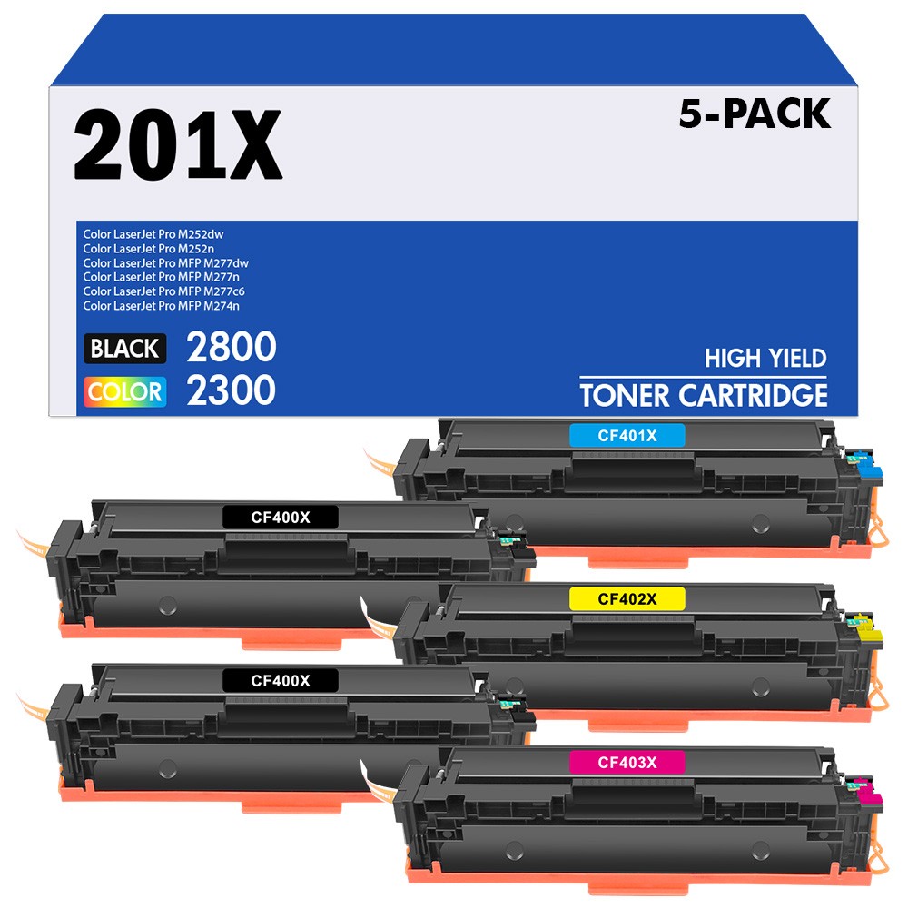 Toner for HP 201X 201A CF400X Black Color Laserjet Pro MFP M277dw M277c6 M252dw