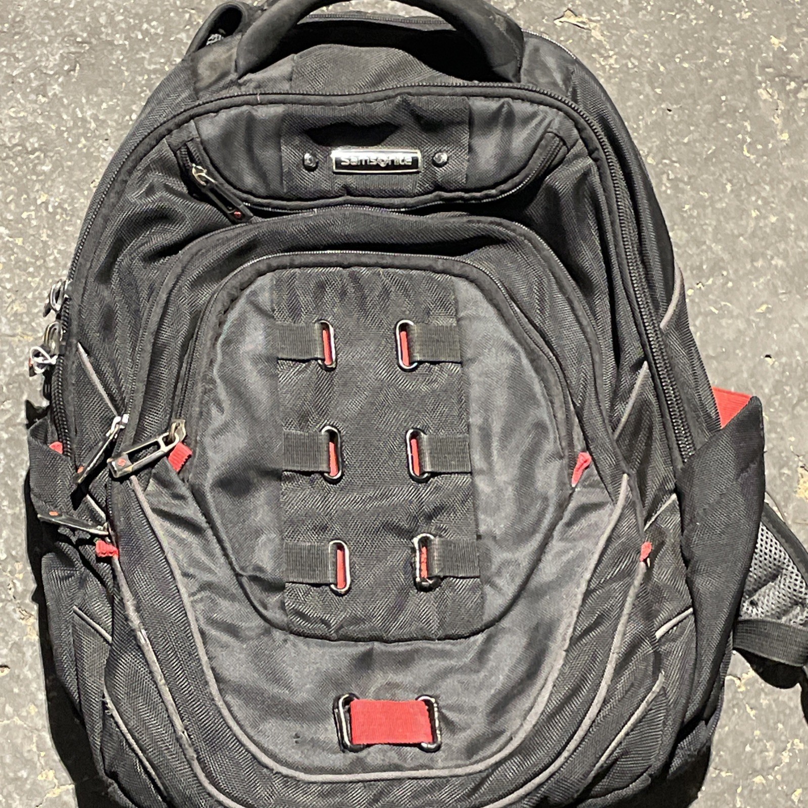 Samsonite Revell Executive Counsilor Backpack Black Lapto 77629-1041 NWT