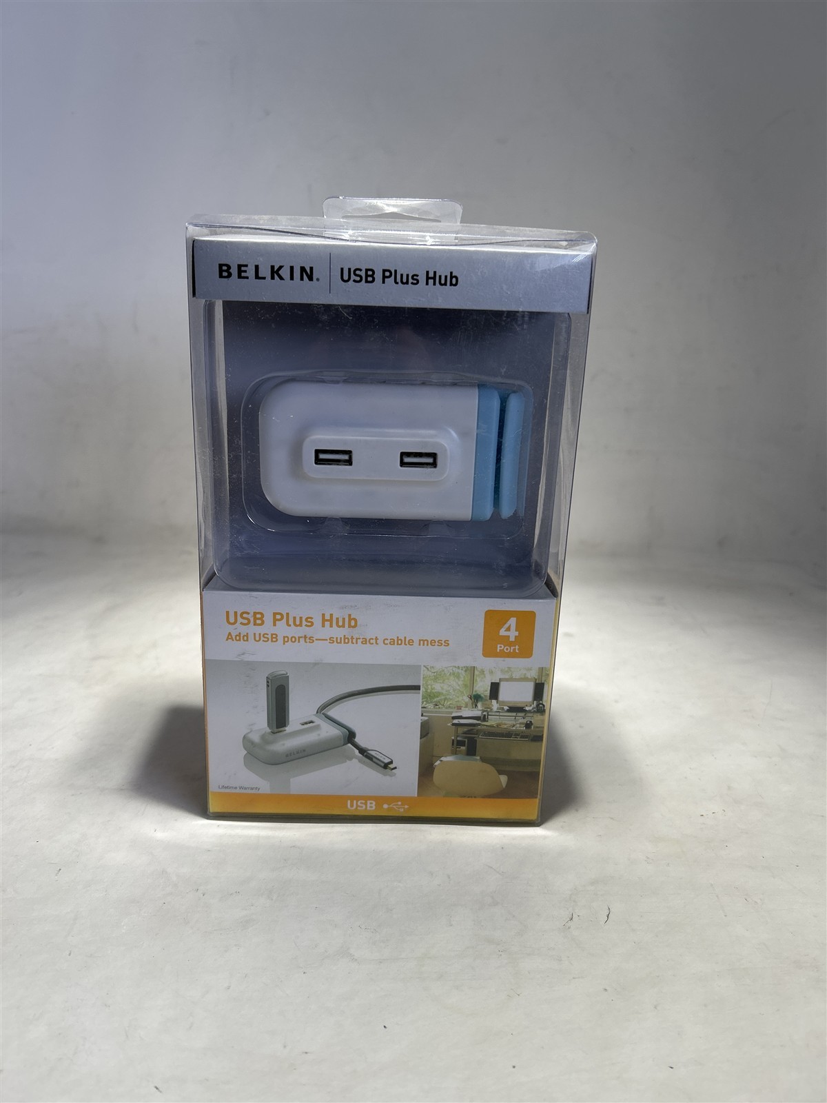 Belkin USB plus Hub 4 port F5U304-WHT