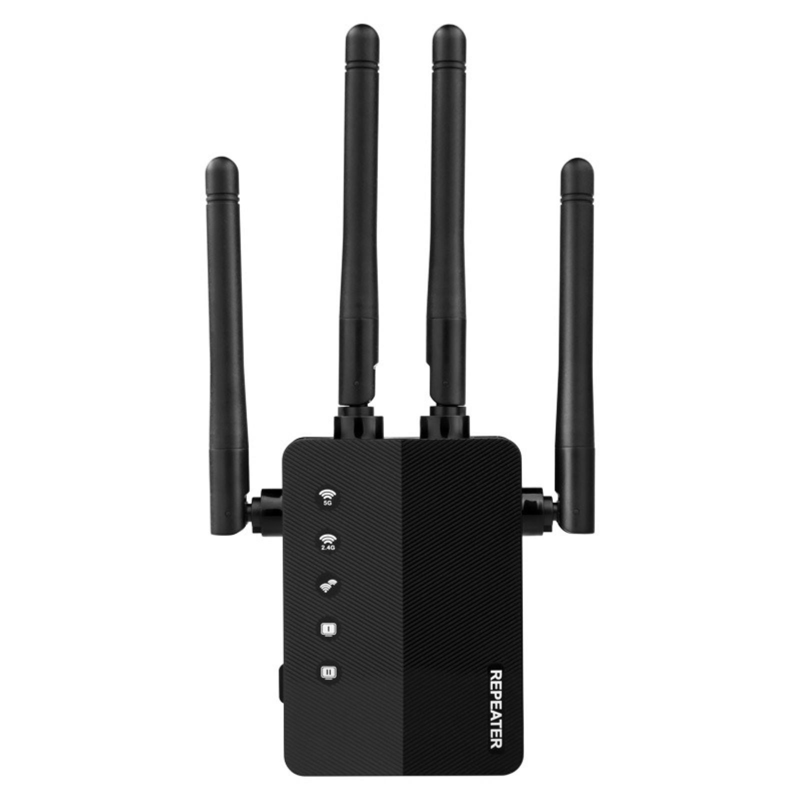 1*RJ45 1200Mbps Port WiFi Range Extender Wireless Network Repeater For Linux