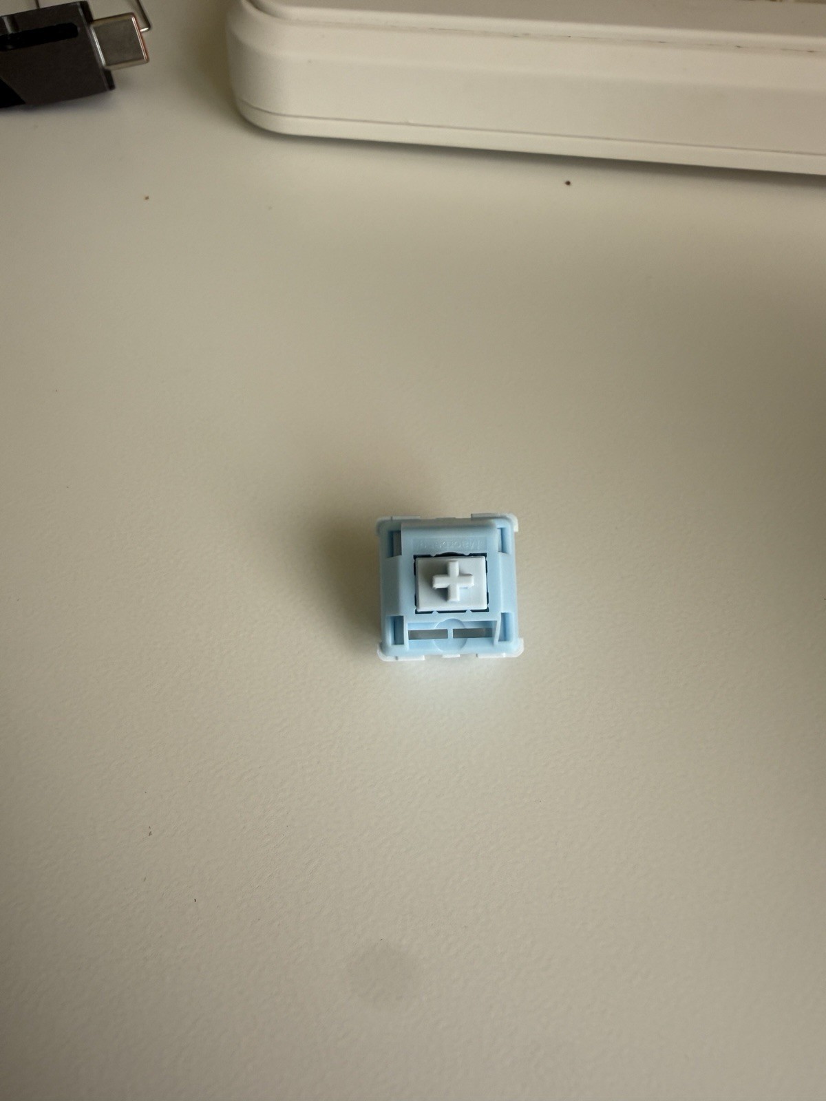 Five-sided Light Blue Mechanical Keyboard Switch Plastic $7/50 pieces