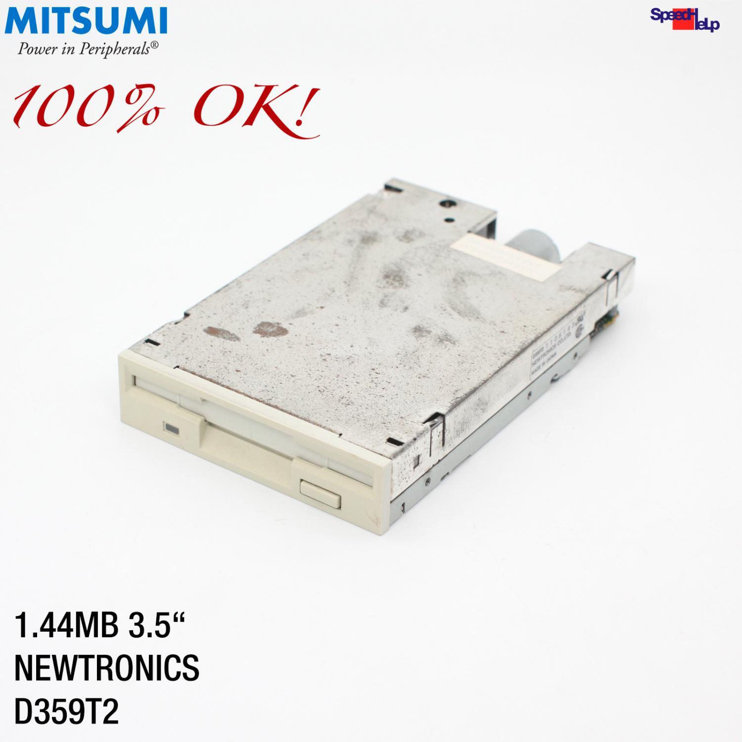 MITSUMI NEWTRONICS DT359T2 3.5" 1.44MB FDD Floppy Disk Drive Jumper DS0