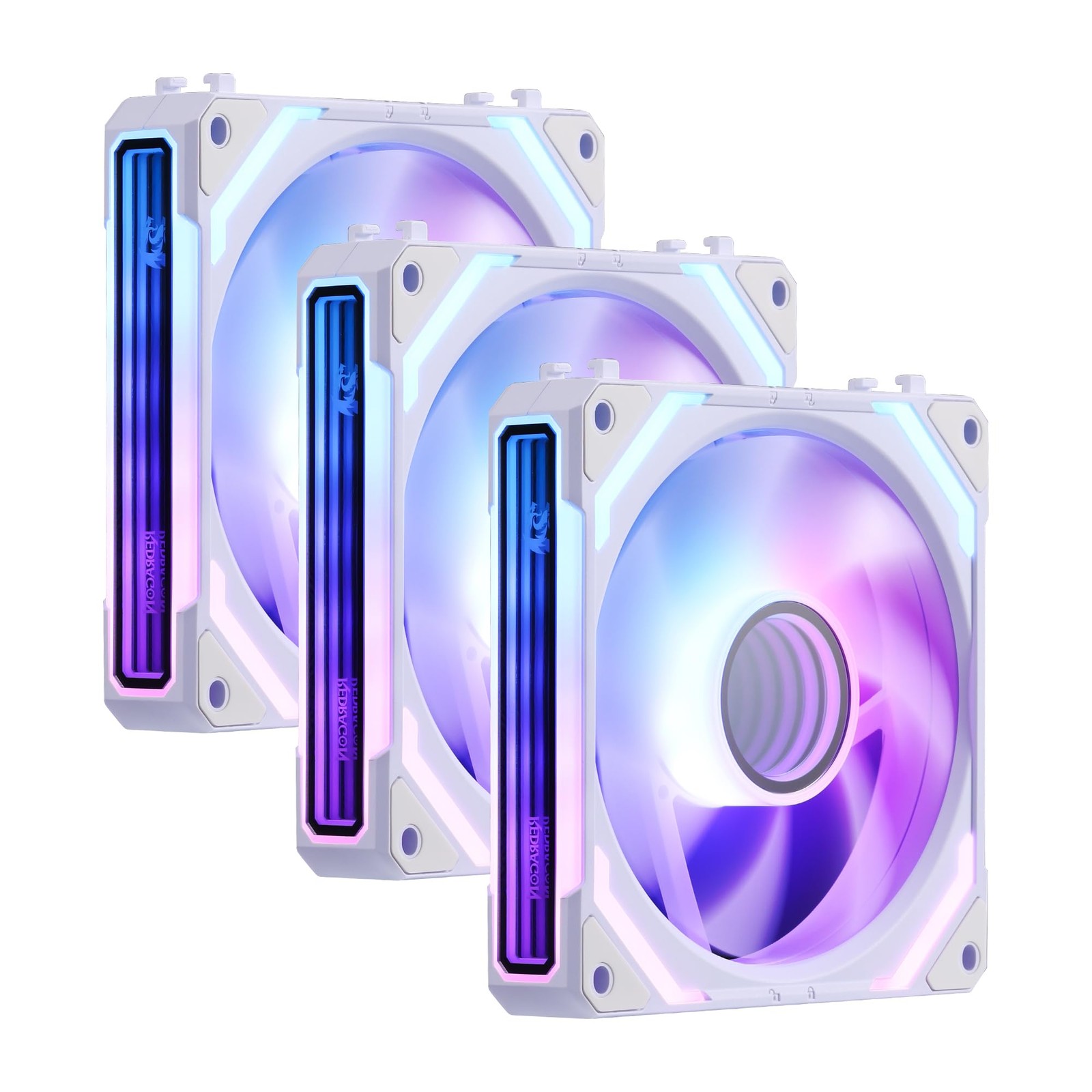 Redragon GCF012 Standard 120mm PC Case Fan, Daisy-Chain Connection, 5V 3Pin A...