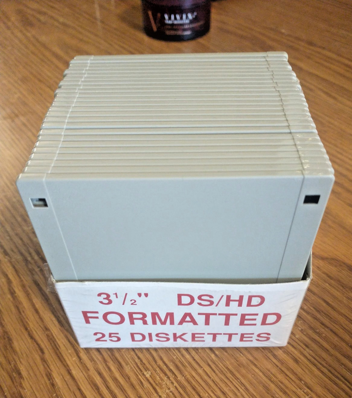 25 HMC 3.5" Floppy Disks Diskettes 1.44MB HD Tested Formatted Original Box