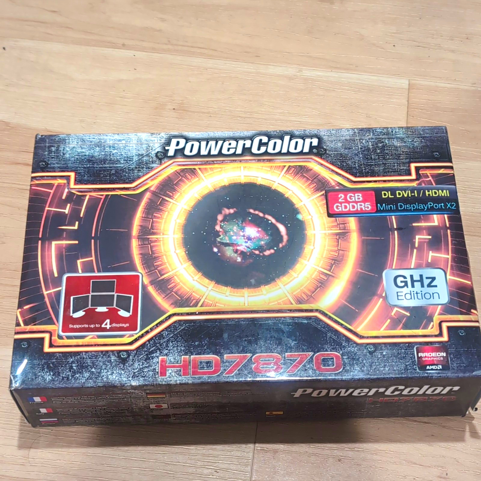 PowerColor AMD Radeon HD 7870 2GB GDDR5 DVI-I HDMI Mini DP Multi-Monitor