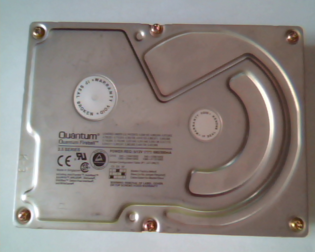 Hard Disk Drive SCSI Quantum Fireball 1080S FB10J011 01-A SFB3 0CH0