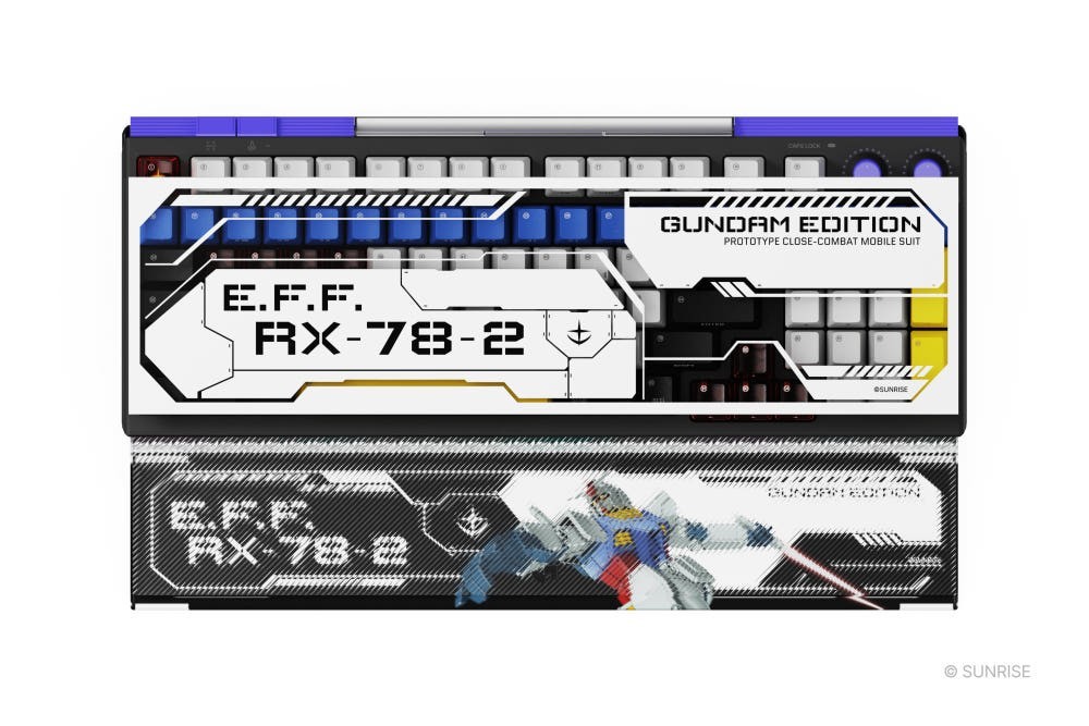 Logitech G512 X 98 RX-78-2 Gundam Edition Gaming Keyboard Set Korea
