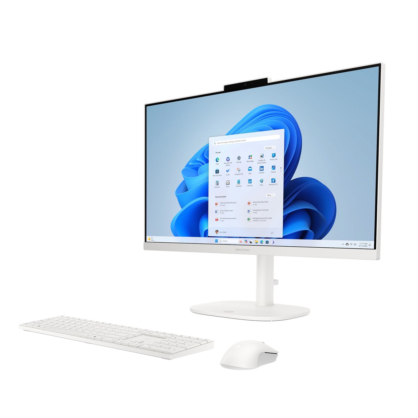 HP 24-cu0923 23.8" FHD N350 1GHz Intel Graphics 8GB RAM 512GB SSD Win 11 Home