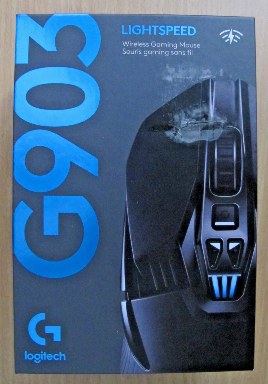 Logitech G903 LIGHTSPEED Wireless Gaming Mouse Hero Sensor  Open Box Return