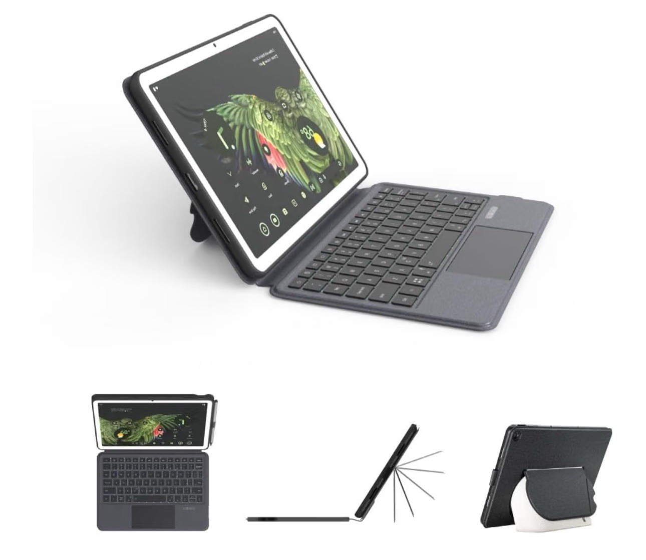 EIP Magnetix Keyboard Case for Google Pixel Tablet 11 inch US Layout Black 