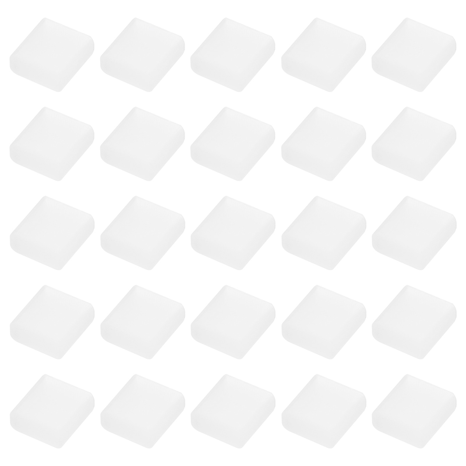 40pcs USB Male Port Silicone Protectors Anti Dust Cap Cover Transparent