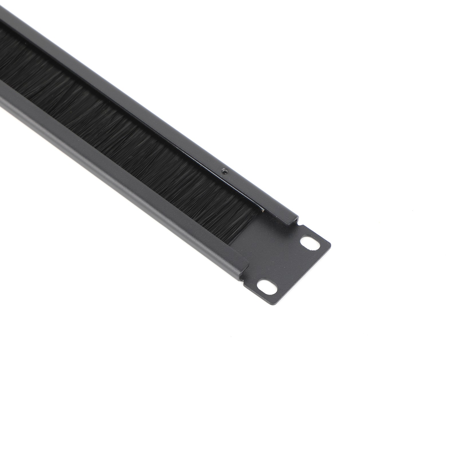 1PCS/2PCS 19" 1U Rack Mount Network Cable Tidy Brush Panel Bar Disassembled