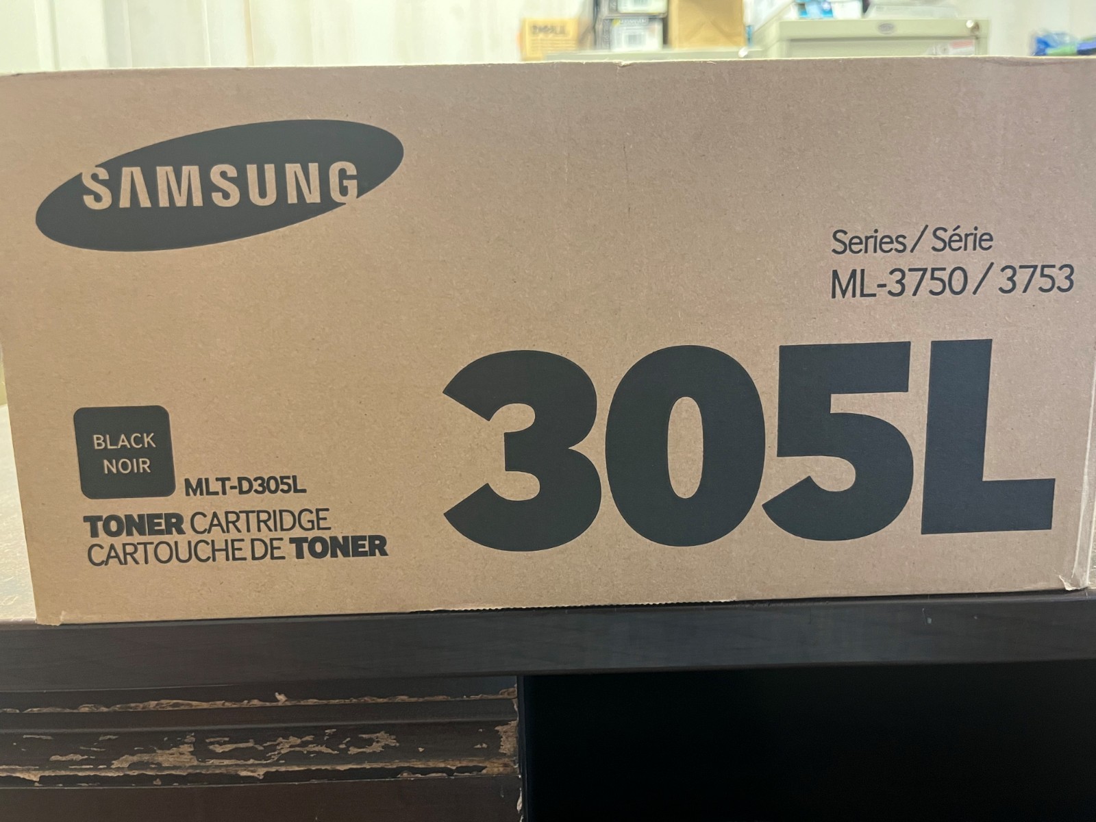 Genuine Samsung MLT-D305L (305L) Black Toner - NEW Open Box sealed bag