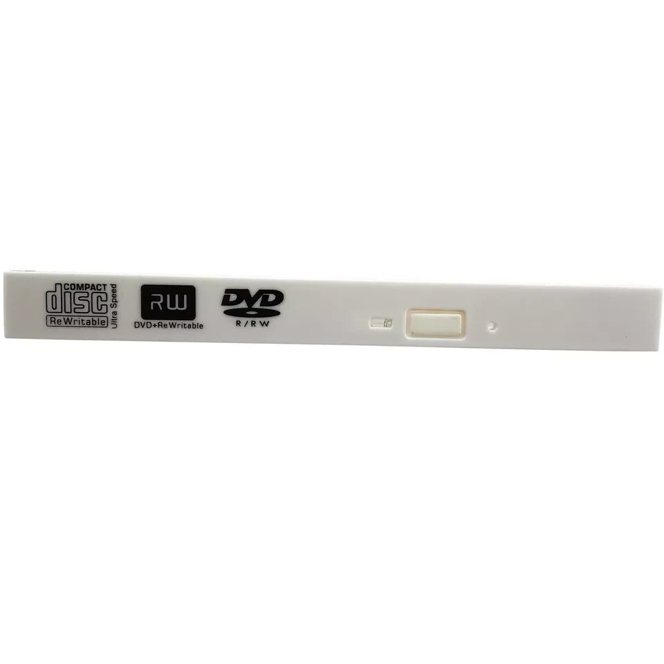 White Bezel faceplate for 12.7mm CD/DVD Optical Drive - US Local seller