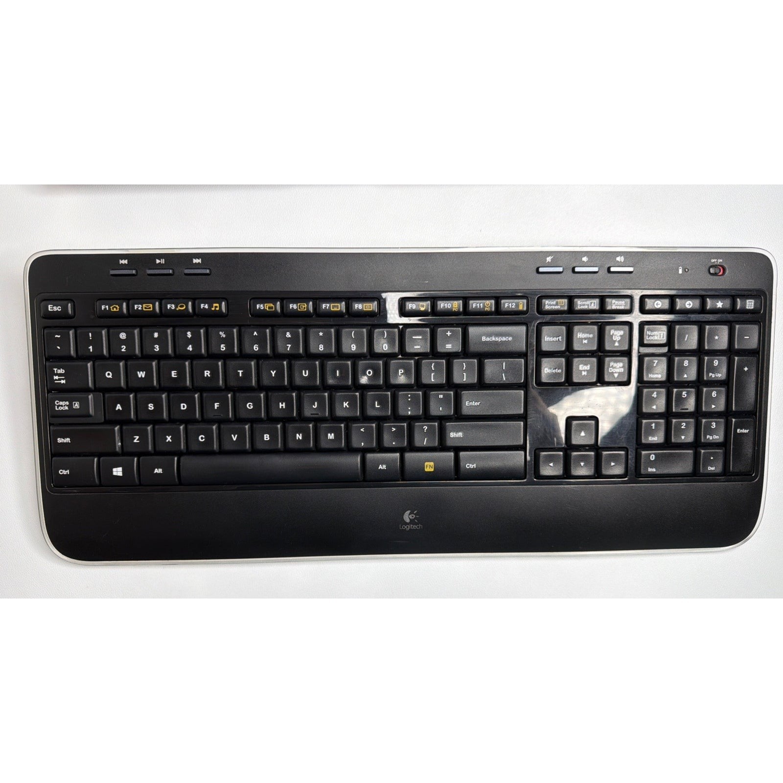 Logitech K520 Wireless Keyboard (Keyboard Only / Unifying Receiver NOT Included)