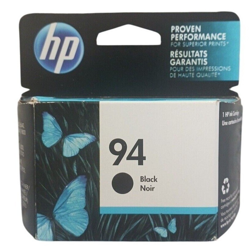 NEW Sealed HP 94 Black Ink Cartridge OEM Exp. 07/2019 Office Essentials