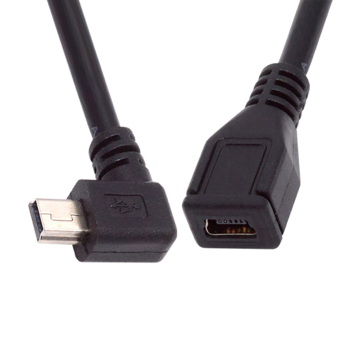 CHENYANG USB 2.0 Mini USB 5Pin Male to Female Extension Cable 30cm for GPS