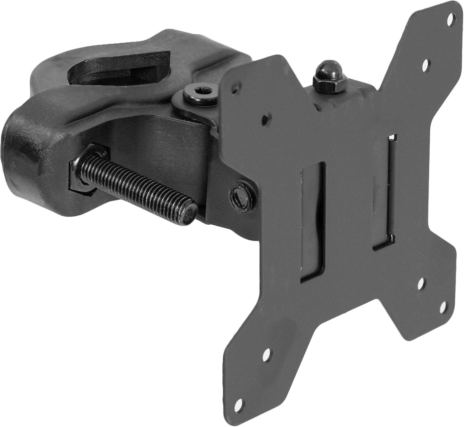 Steel Universal Bracket Pole Mount with Removable 75mm and 100mm VESA Plate