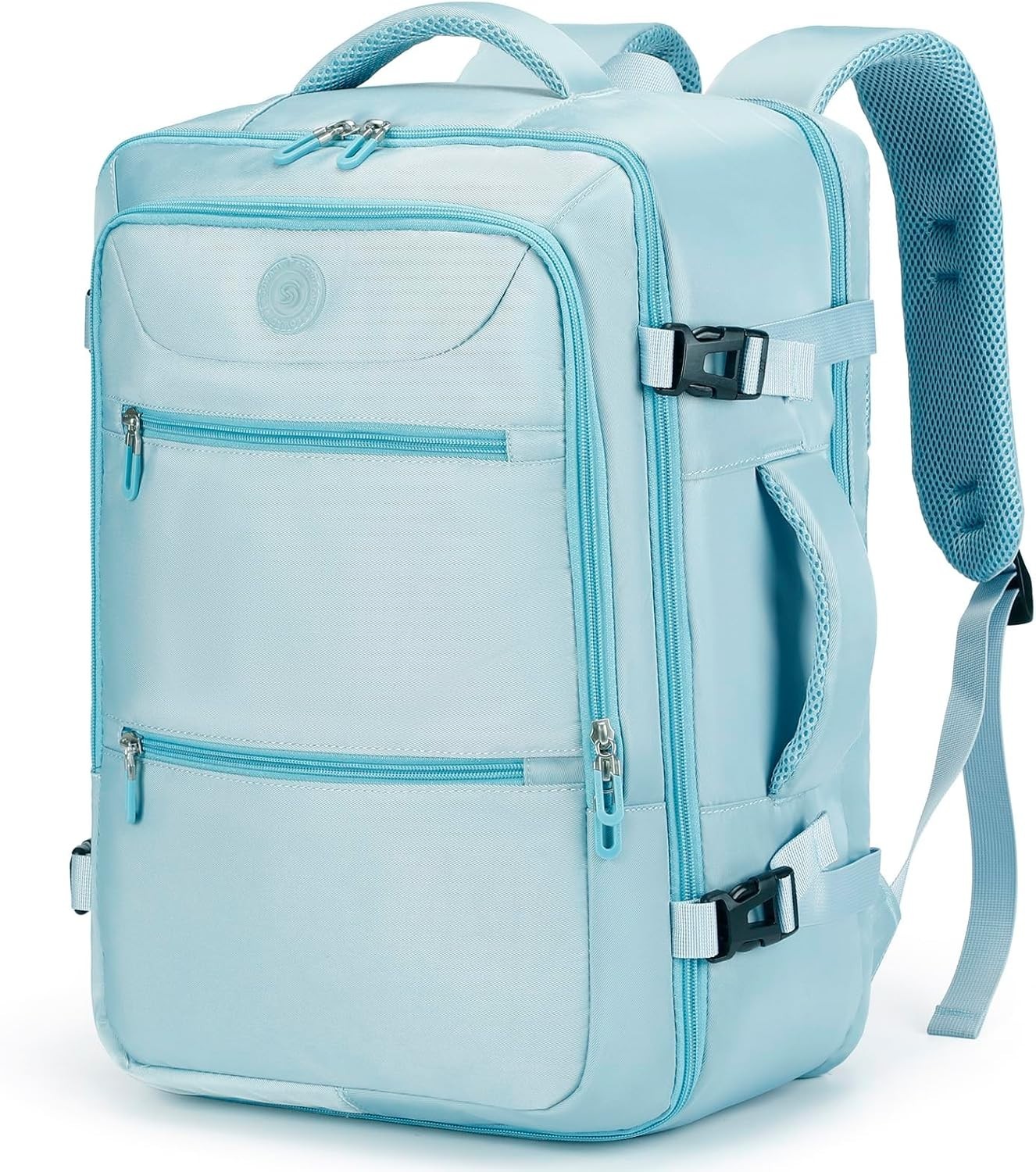 Sowaovut Travel Laptop 17.3" Backpack Extra Large Flight Approved Light Blue New