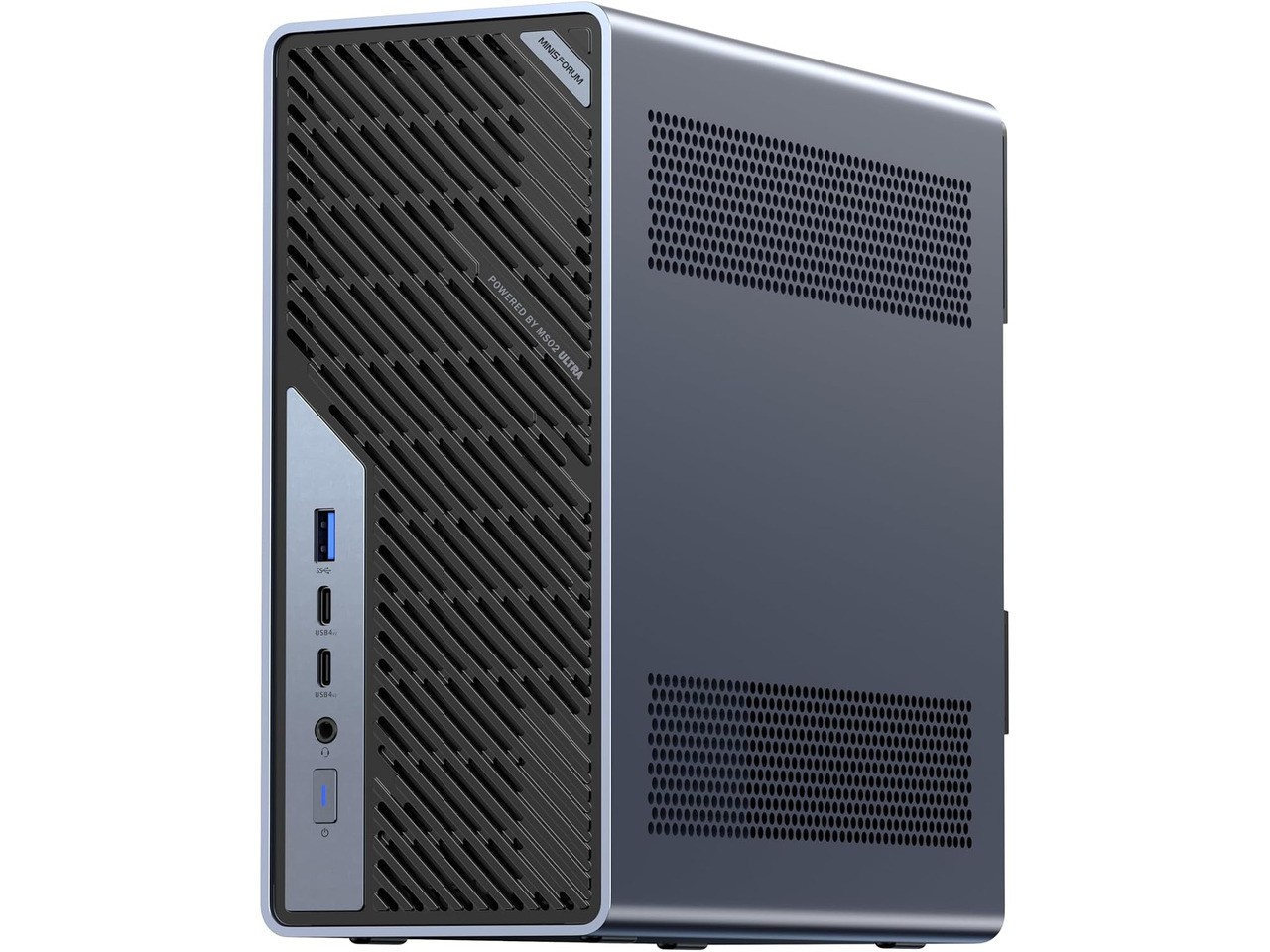 MINISFORUM Mini Workstation MS-02 Core Ultra 9 285HX Barebone Mini PC, 4X DDR5 S