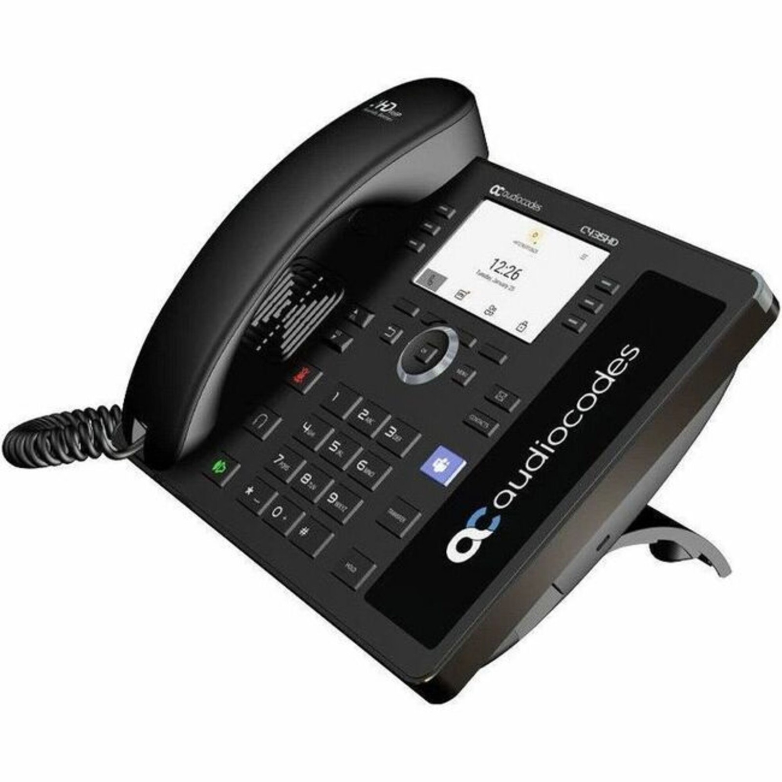 AudioCodes - TEAMS-C435HD-R - AudioCodes C435HD IP Phone - Corded - Corded -