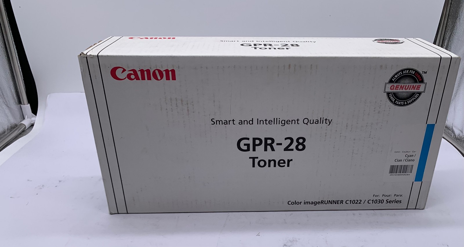 Genuine Canon 1659B004 (GPR-28) Cyan Toner Cartridge, OEM