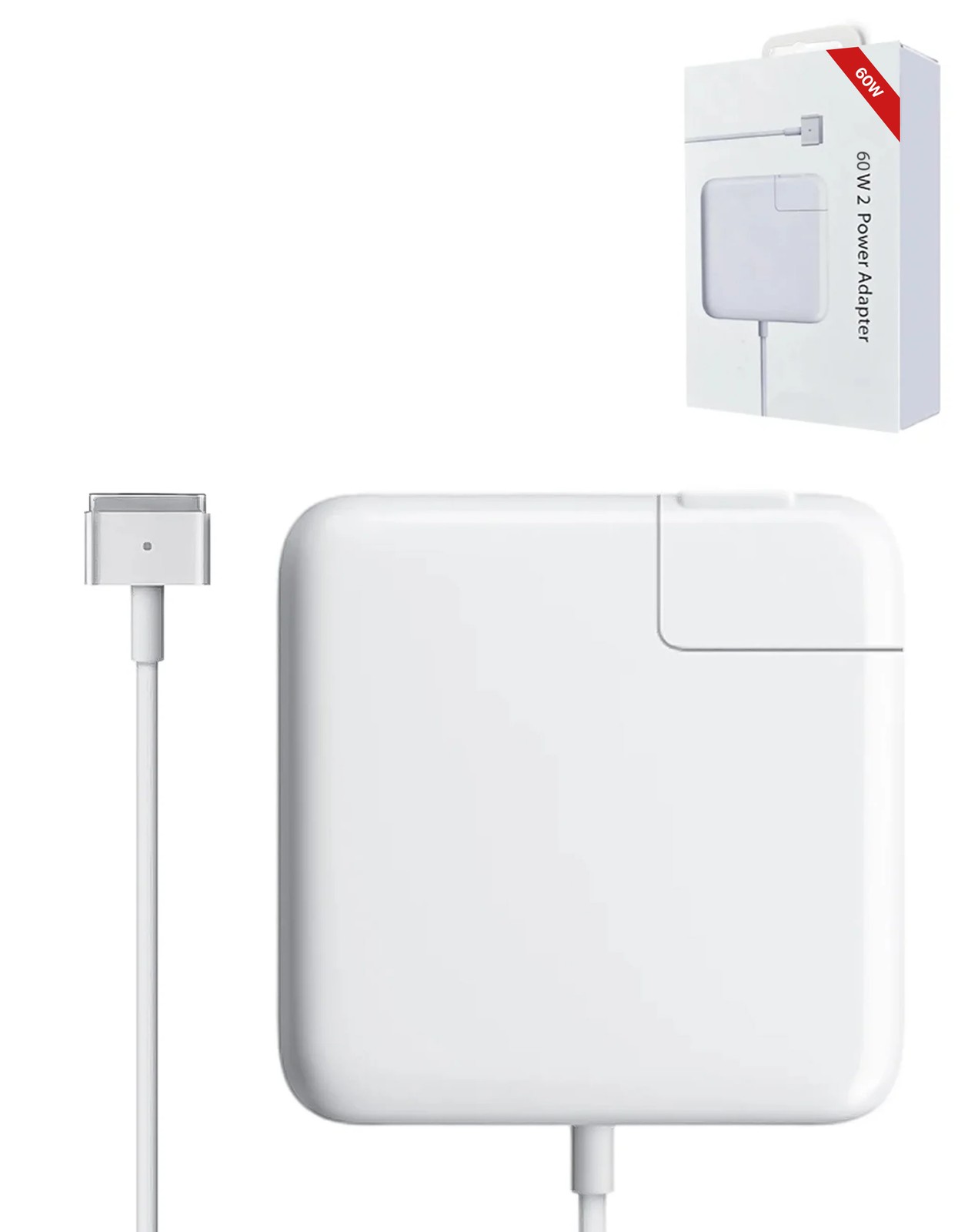 (T-Style) Charger Adapter for Macbook (6ft) (60w) (Used OEM Pull)