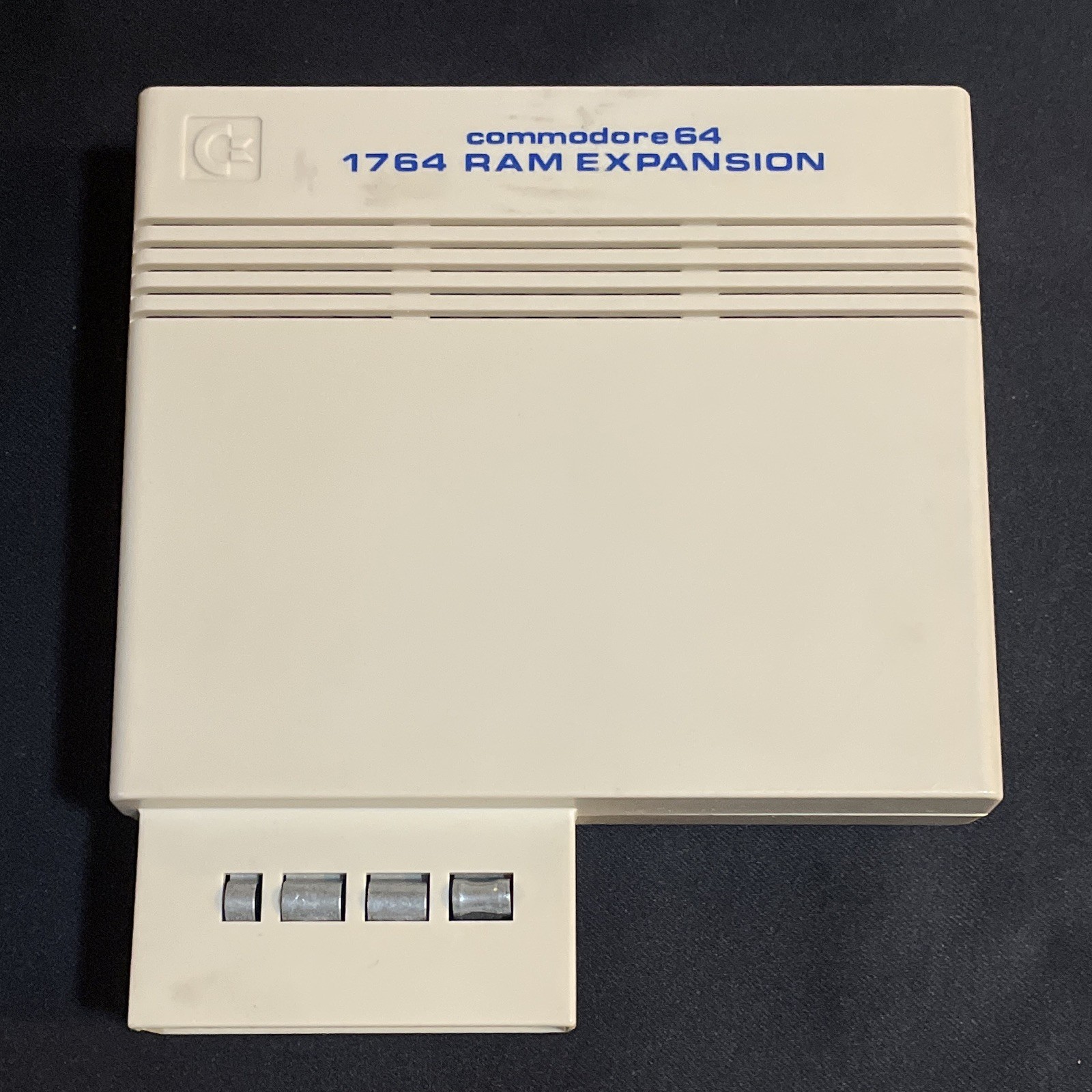 Commodore 1764 RAM Expansion Module - Commodore 64 Guide & 1750 Disks UNTESTED