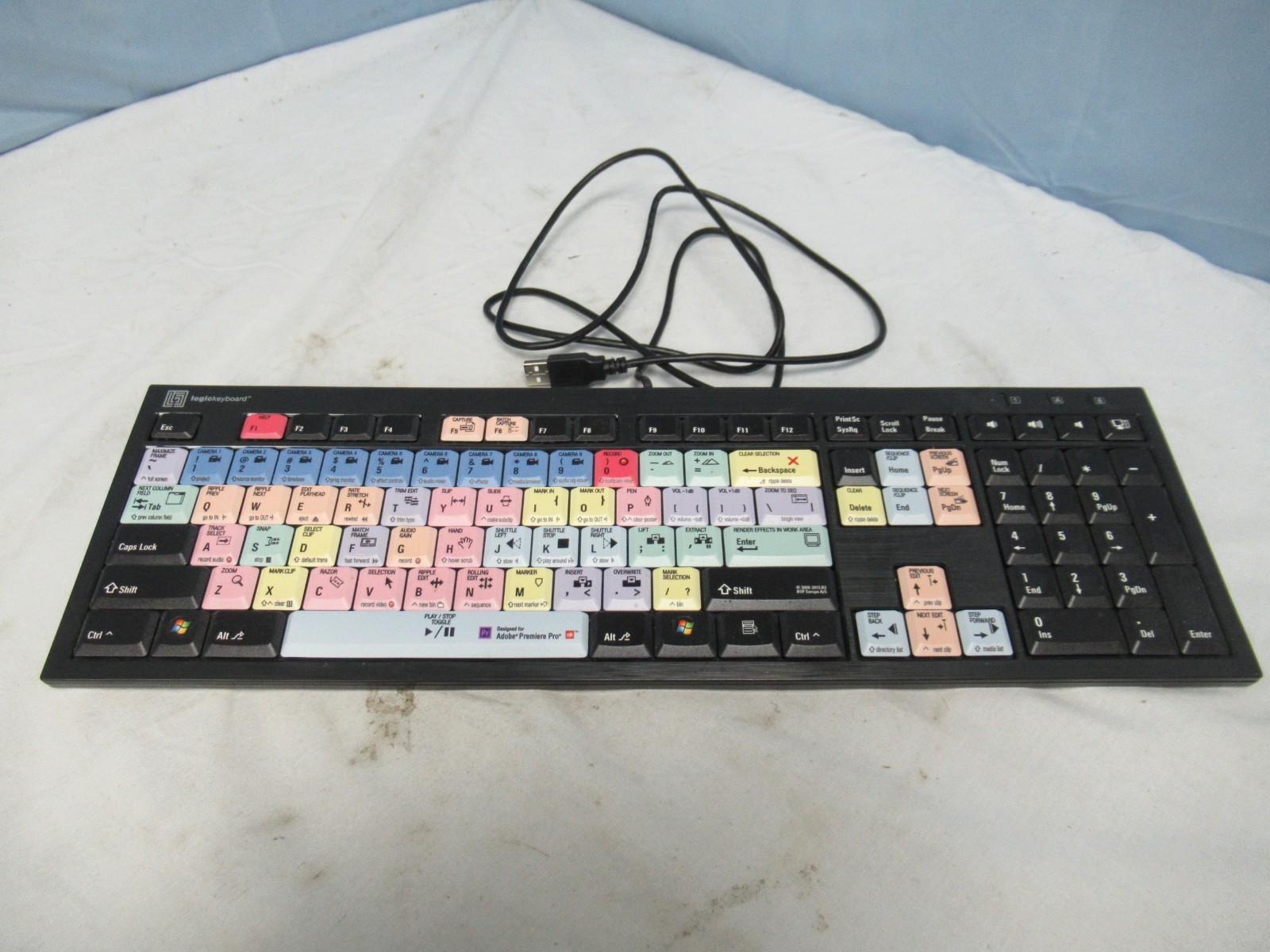 LogicKeyboard LXH-JME7596H Media Composer Keyboard (S2)