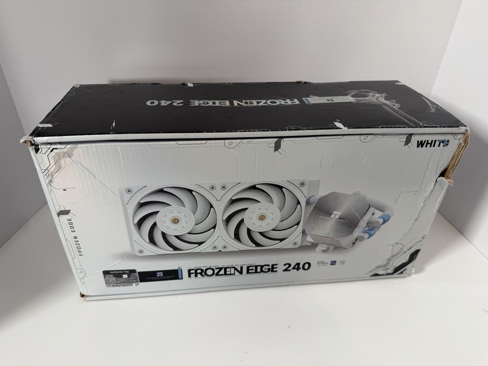 New Thermalright Frozen Edge 240 WHITE water-cooled heat sink