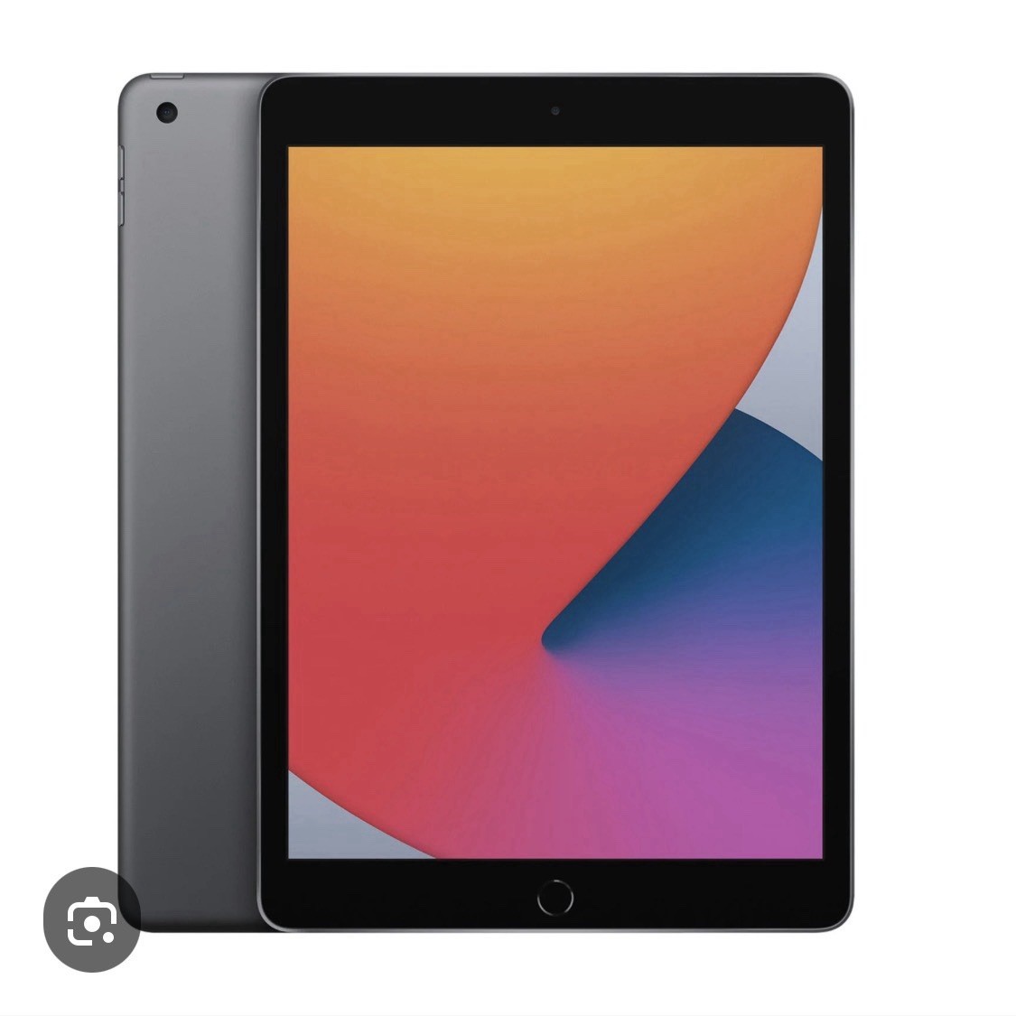 Apple iPad 9th Gen (2021) 10.2” 64GB Wi-Fi Space Gray + Box, Charger & Case