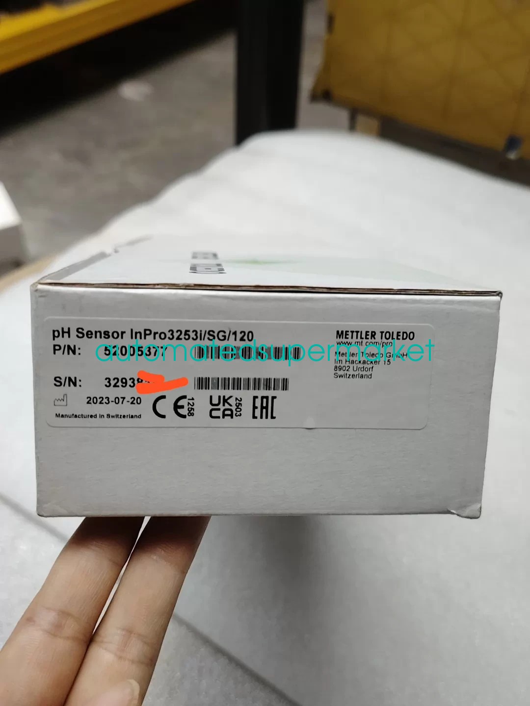 1PCS NEW TOLEDO InPro3253i/SG/120 52005377 pH Sensor Shipping by DHL/FedEX