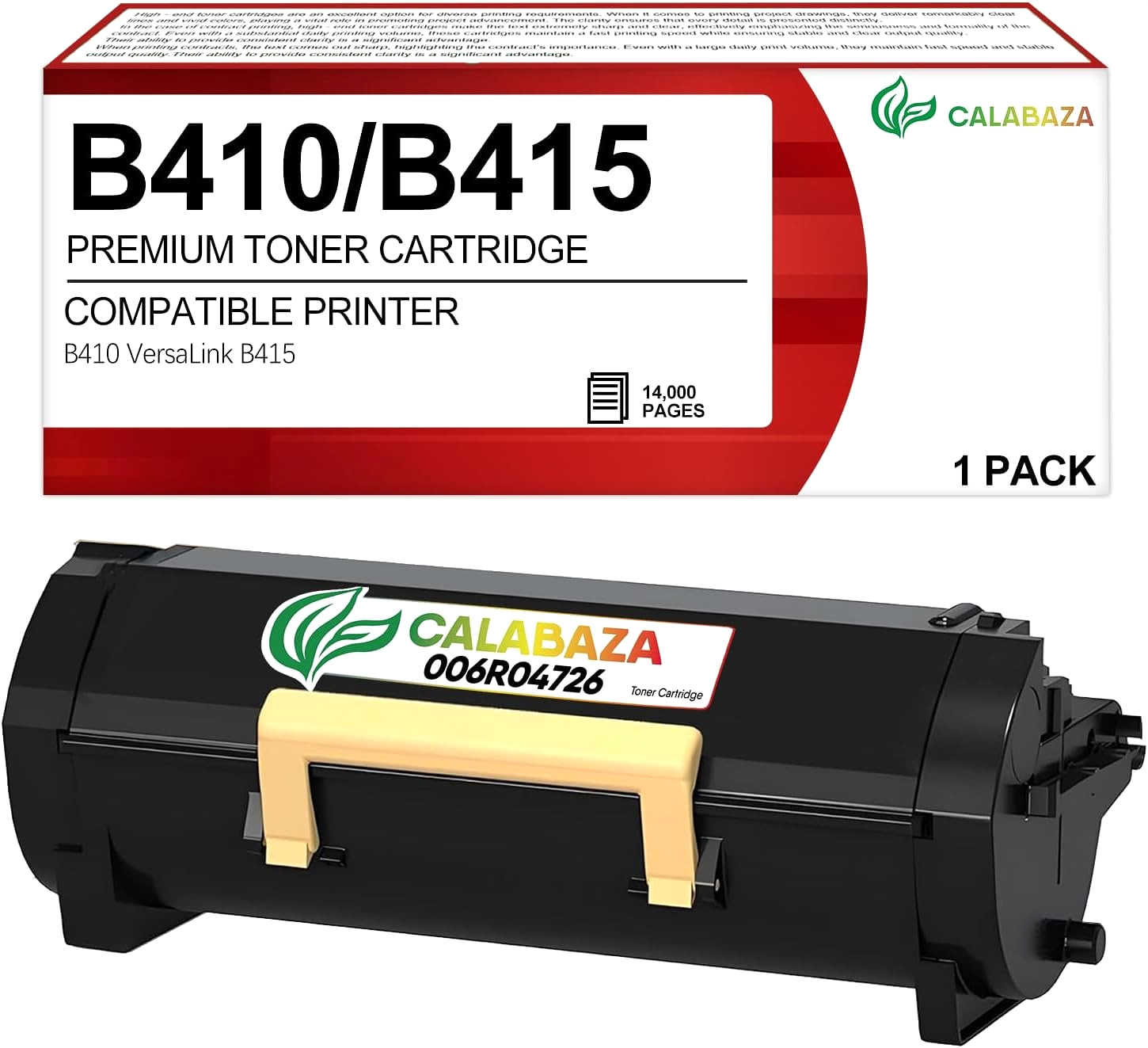 006R04726 Extra High-Yield Black Toner Cartridge for Xerox B410 & VersaLink B415