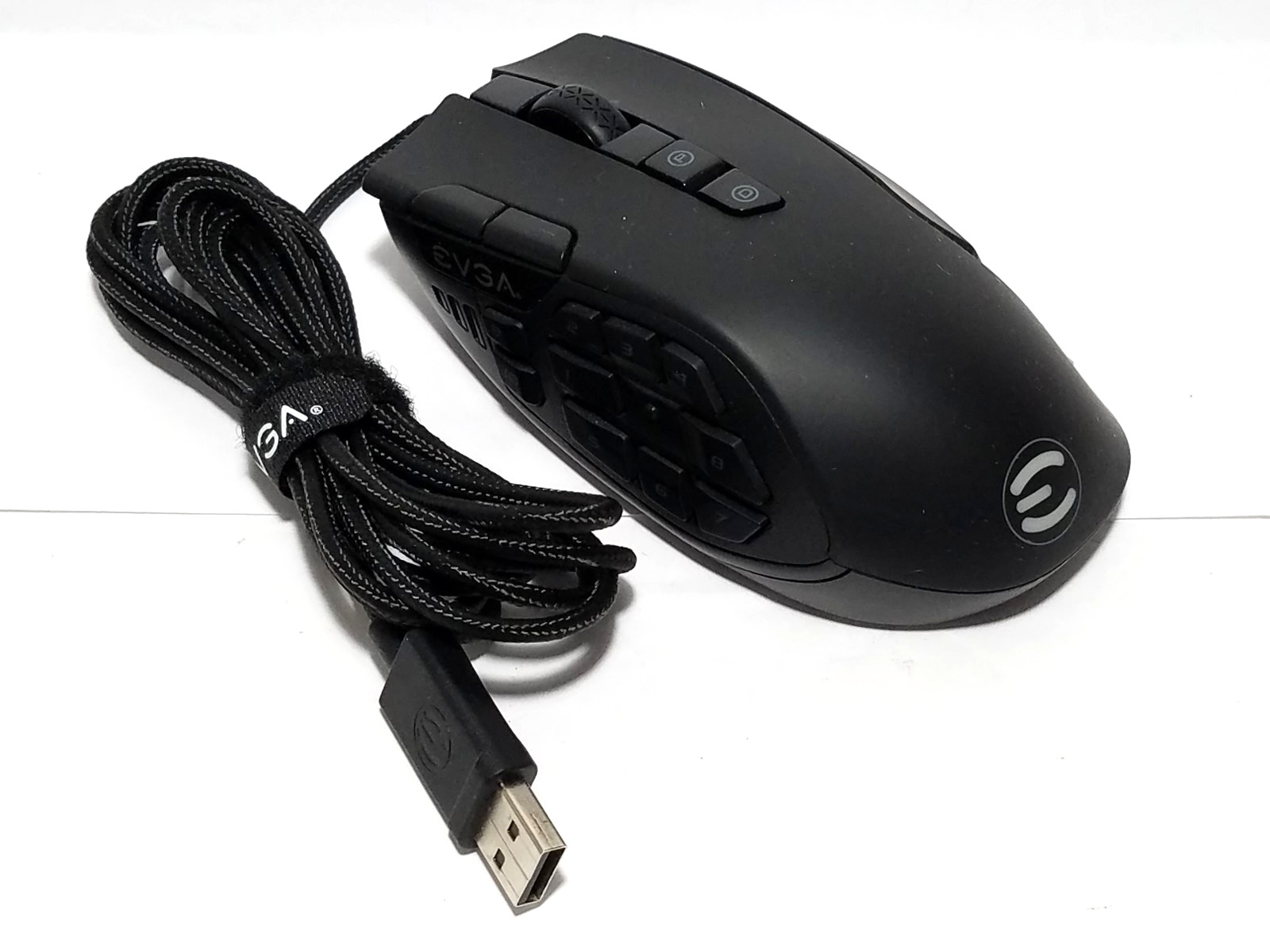 EVGA X15 MMO 20-Button 8K Wired Ergonomic Gaming Mouse 16,000 DPI 5-Profile