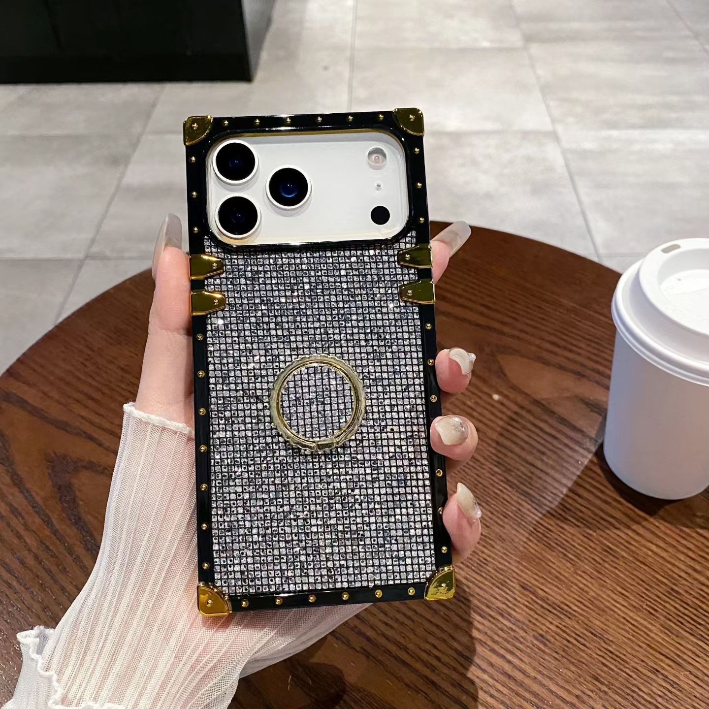 Bling Girl Boxy Trunk Case For Motorola LG Google 6 7 8 Tecno Spark Go Camon