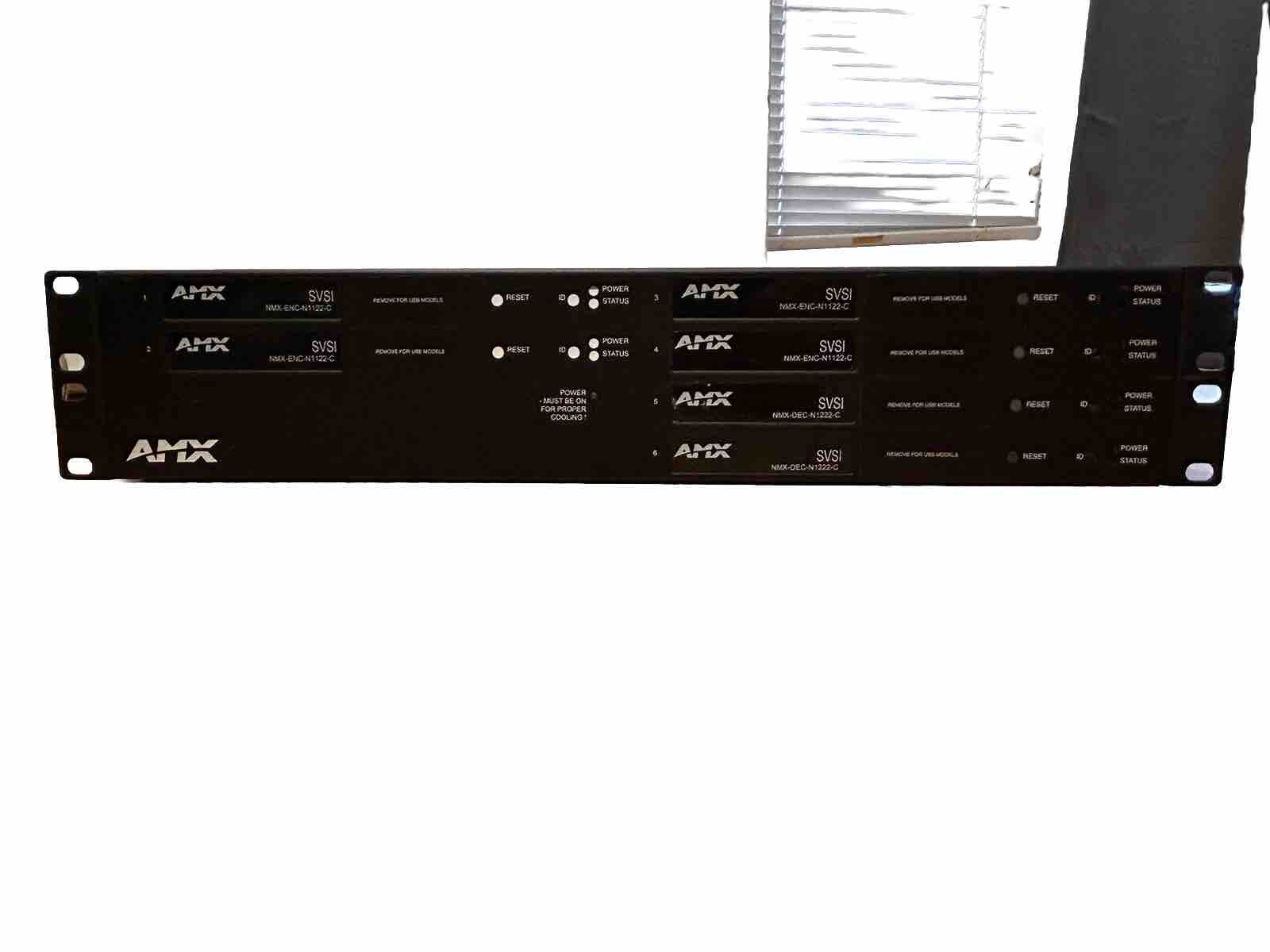 AMX 2RU Rack Mount Cage