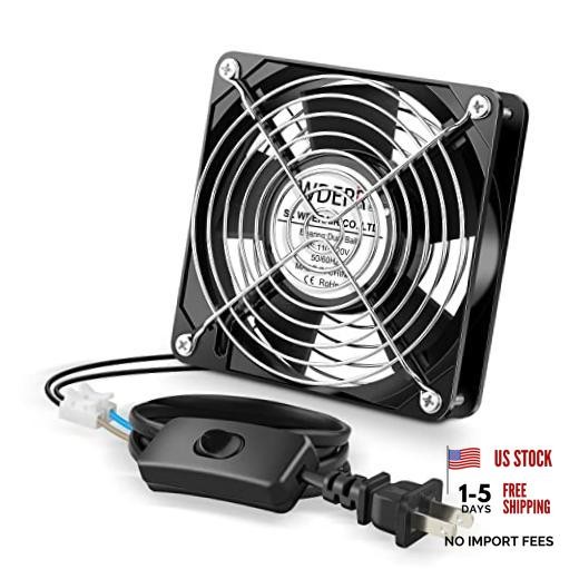 120mm x 25mm Axial Muffin AC 110V 120V High Performance Cooling 120mm X 25mm