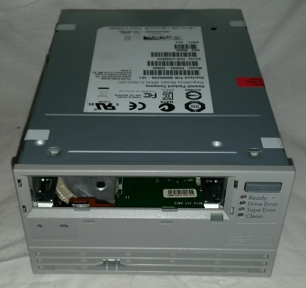 HP StorageWorks Ultrium LTO-4 Internal Tape Drive BRSLA-0603-DC AS IS Parts