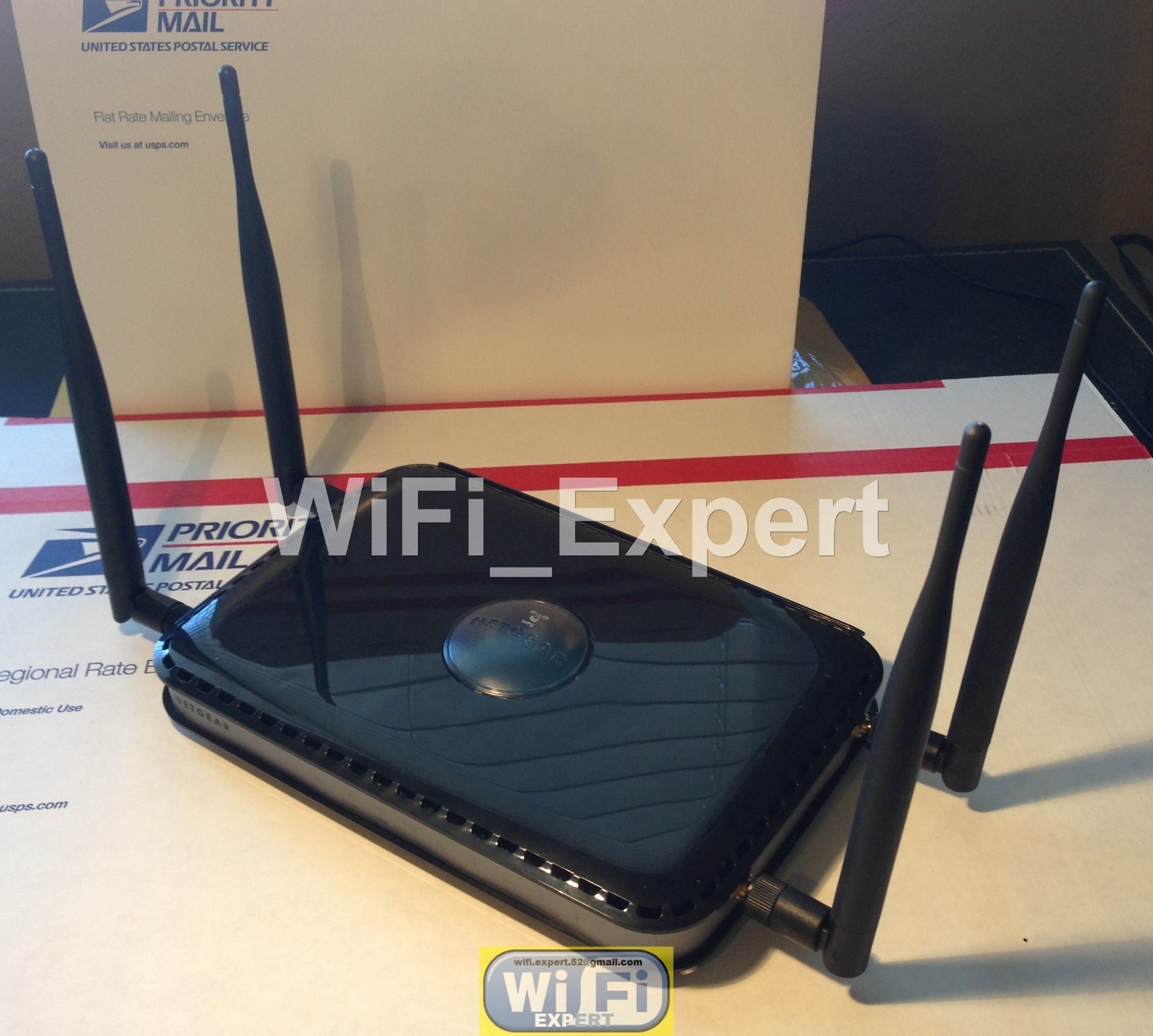 4 x 6dBi Antenna EXTREME Mod Kit Netgear N600 WNDR3400 Dual Gigabit NO SOLDERING