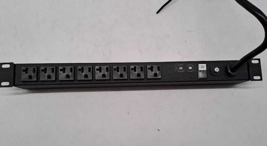 CPI power distribution unit 8port 16 amps 25 volts 50/60 with surge protection