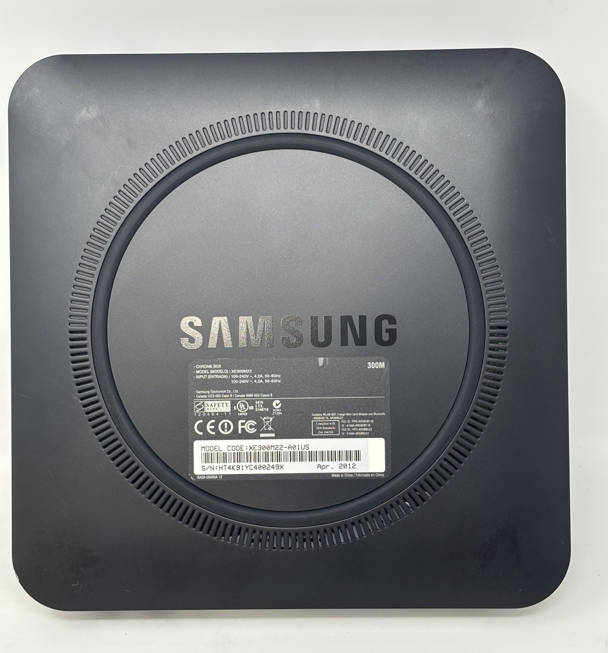 SAMSUNG CHROME BOX XE300M22-A01US COMPUTER WORKSTATION
