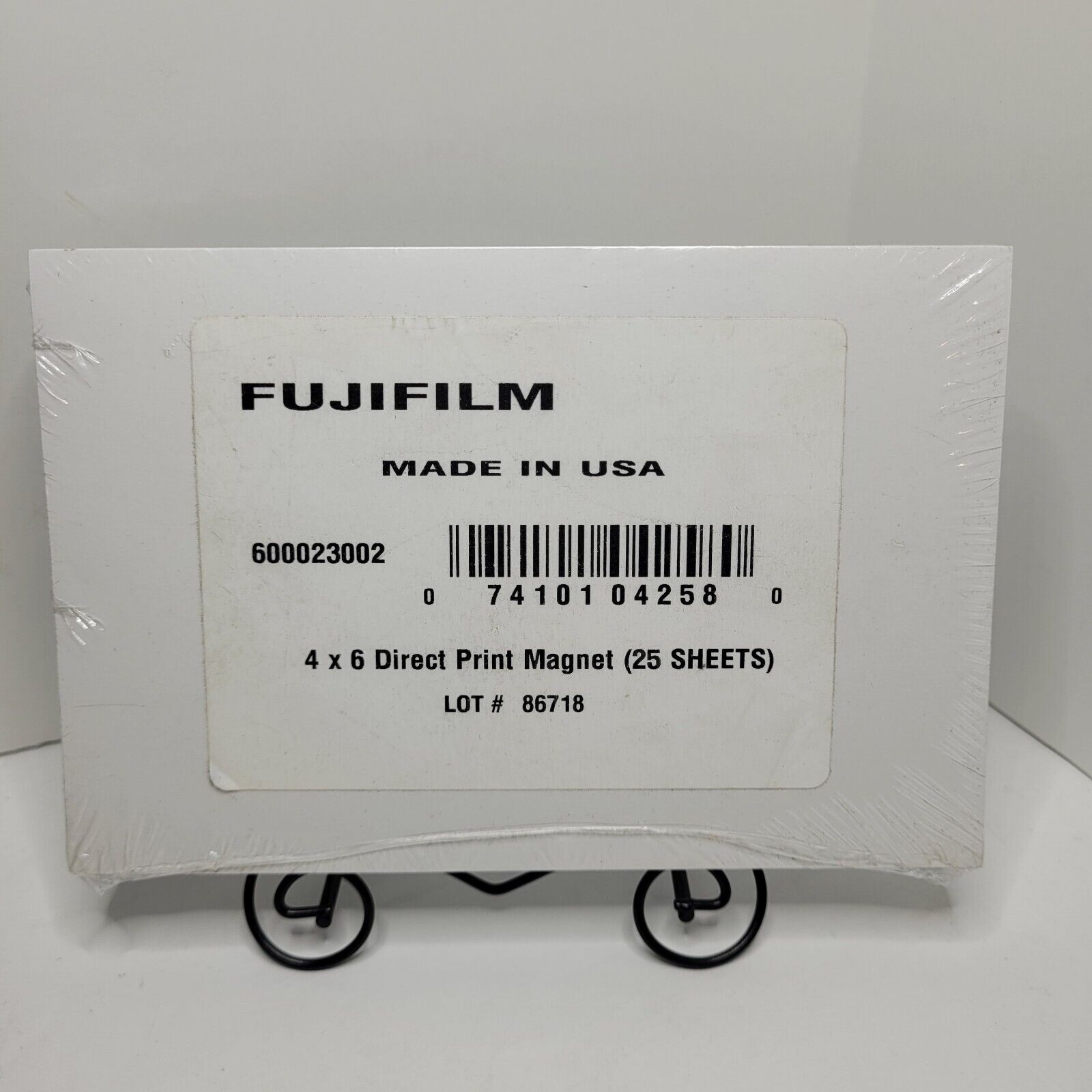 Fuji Film 4 x 6 Direct Print Magnet 25 Sheets Sheet Pack