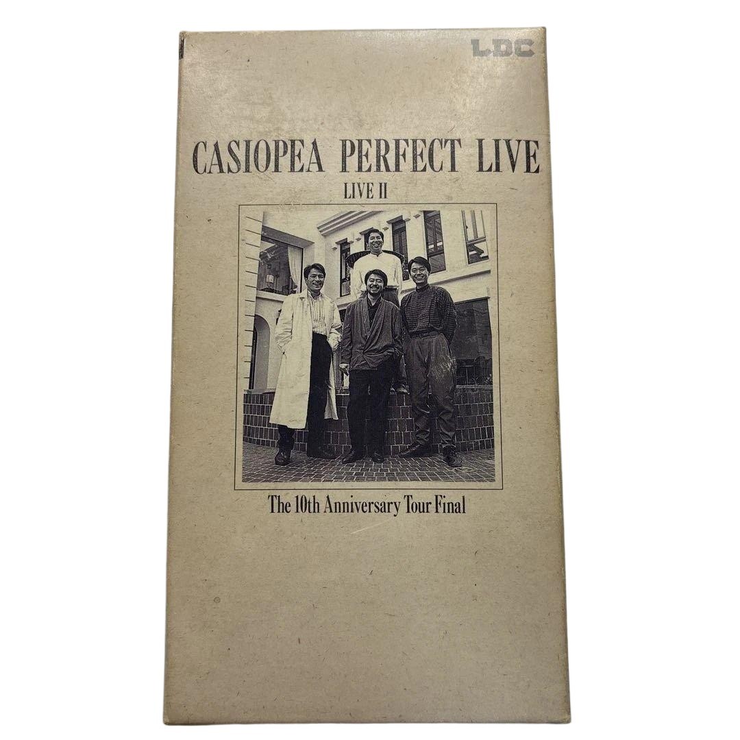Casiopea Perfect Live II VHS 1986 Japan Live Concert Near Mint Rare Japan