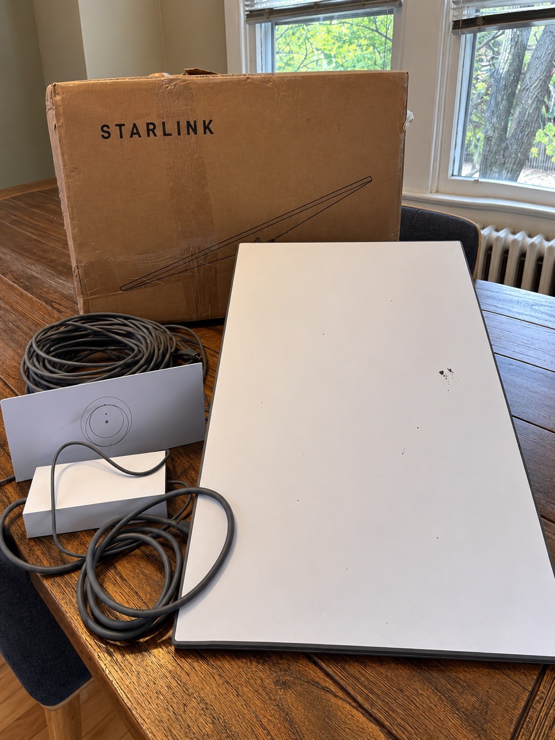 Starlink Gen 2 Standard Actuated Dish Kit Router Cables Stand Complete Kit V2