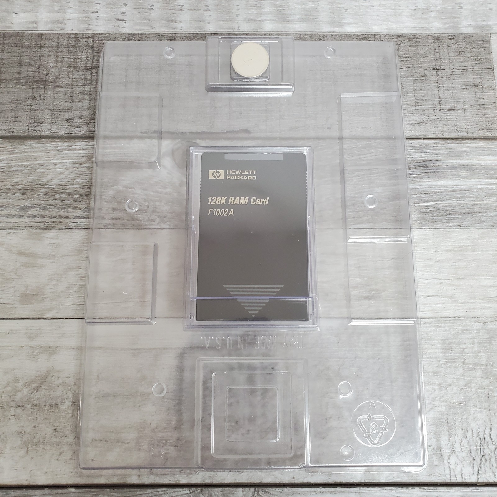 HP Hewlett Packard 128K RAM Card Model F1002A RARE HTF