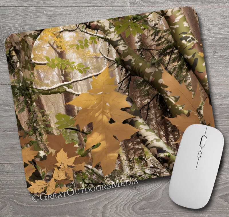 Hunter Camo Design YOU CHOOSE Mousepad / PC Mouse Pad Gift Hunt Hunting Outdoors
