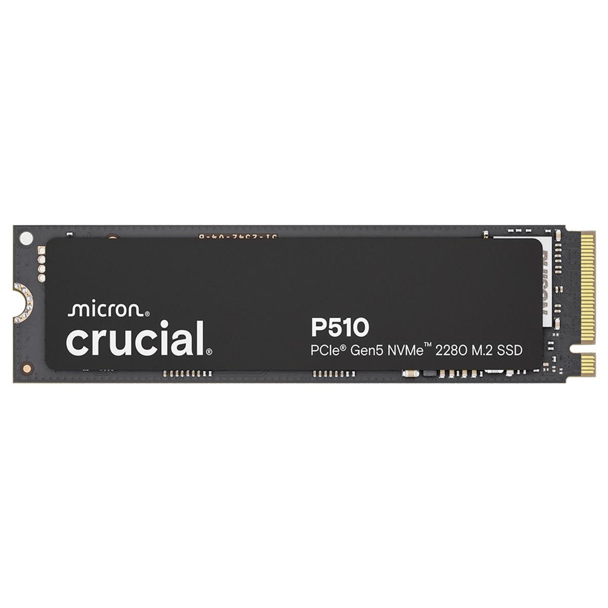 Crucial P510 1TB NVMe PCIe Gen5 M.2 2280 Internal Gaming SSD
