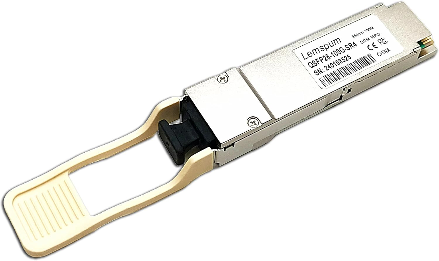 100G QSFP28 SR4 MPO MM Transceiver 850nm DDM 100m Compatible Juniper