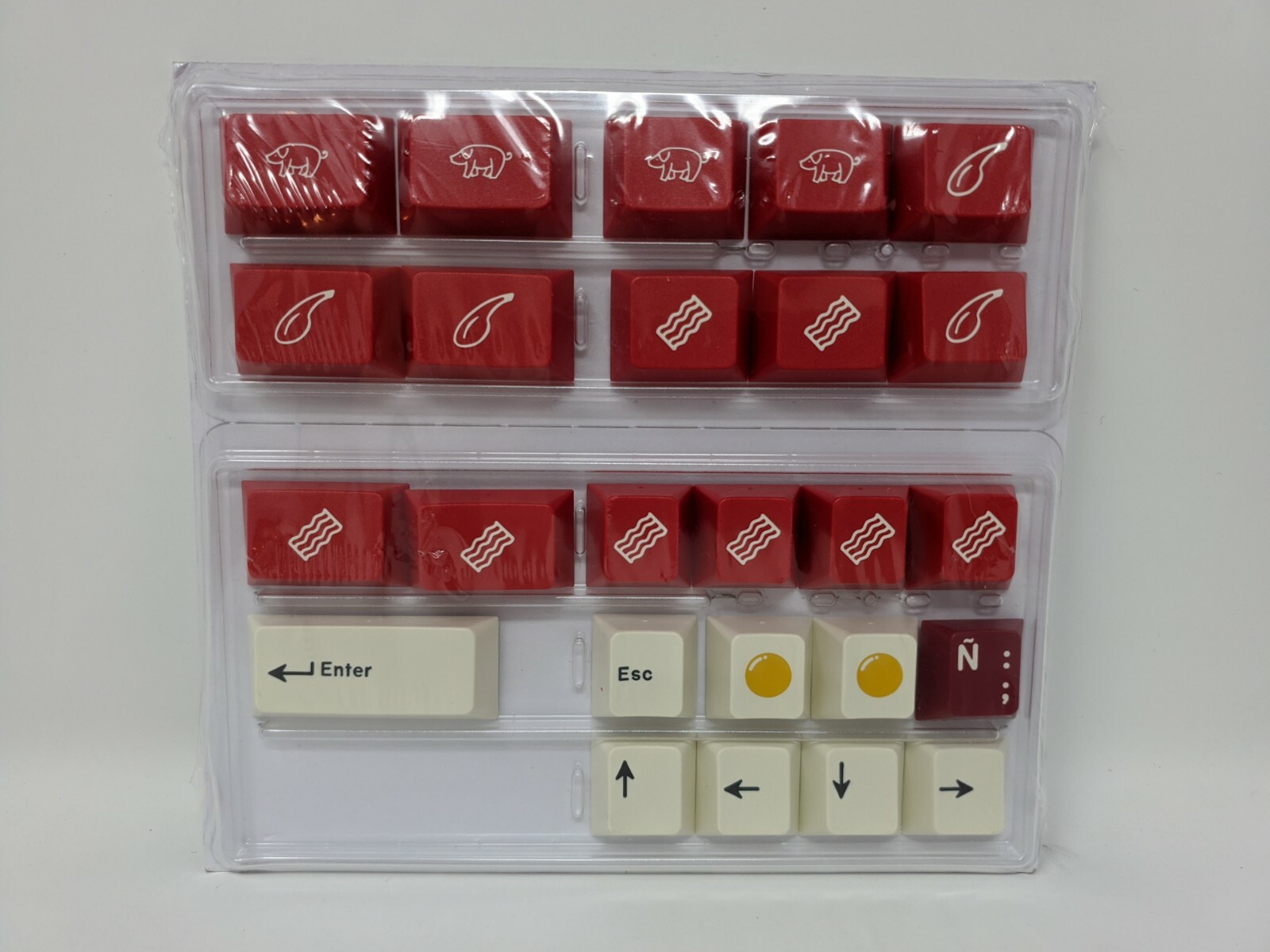 GMK Jamon Jamonelties Kit Doubleshot Keycap Keyset SEALED