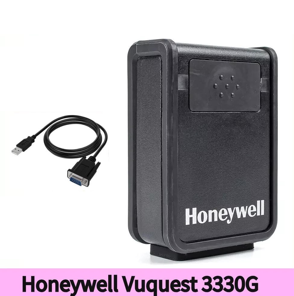 New Honeywell Vuquest 3330G Fixed Mount 2D Imager Barcode Scanner w/ USB Cable